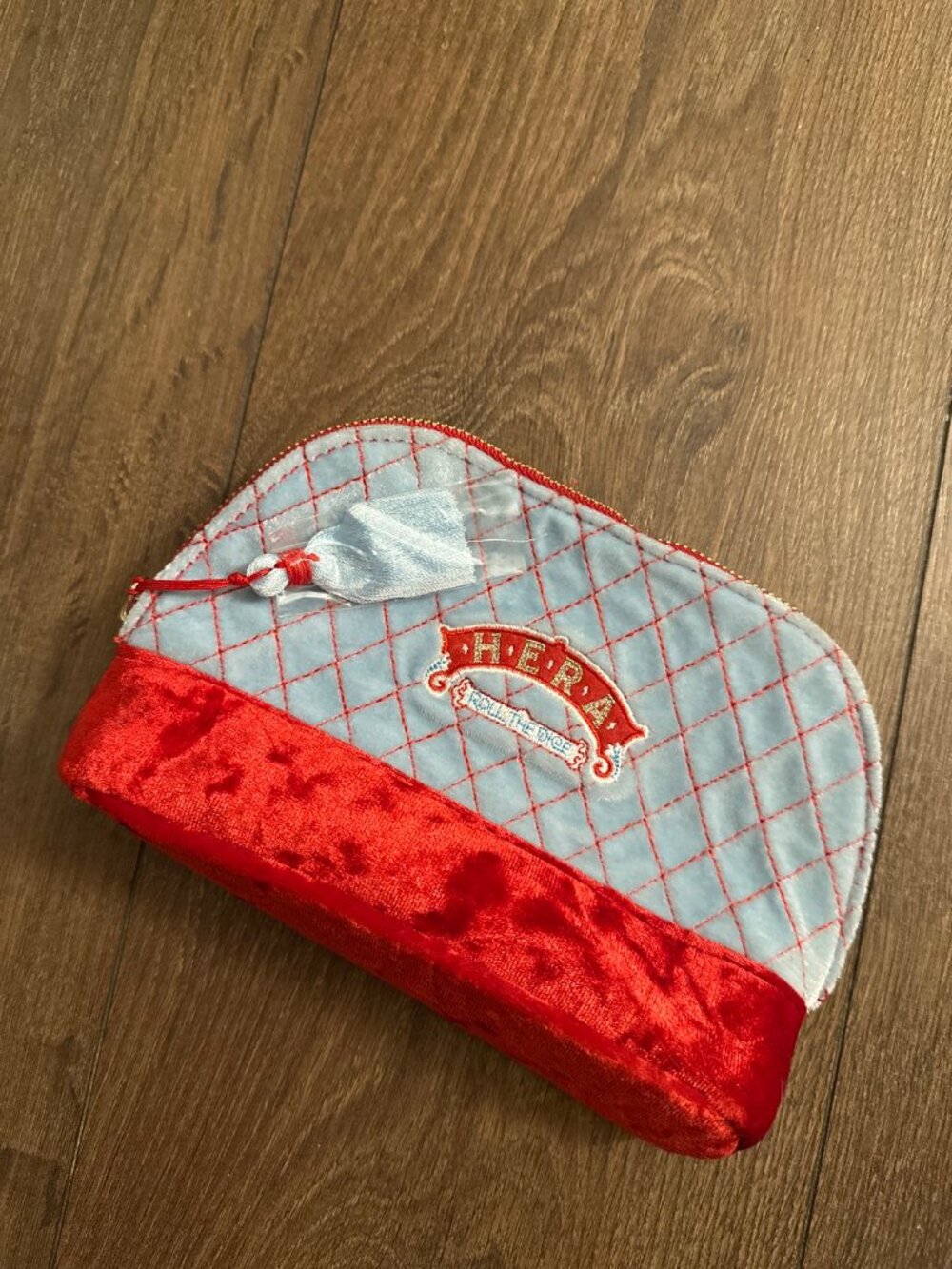 Hera Velvet Cosmetic Pouch Brand New